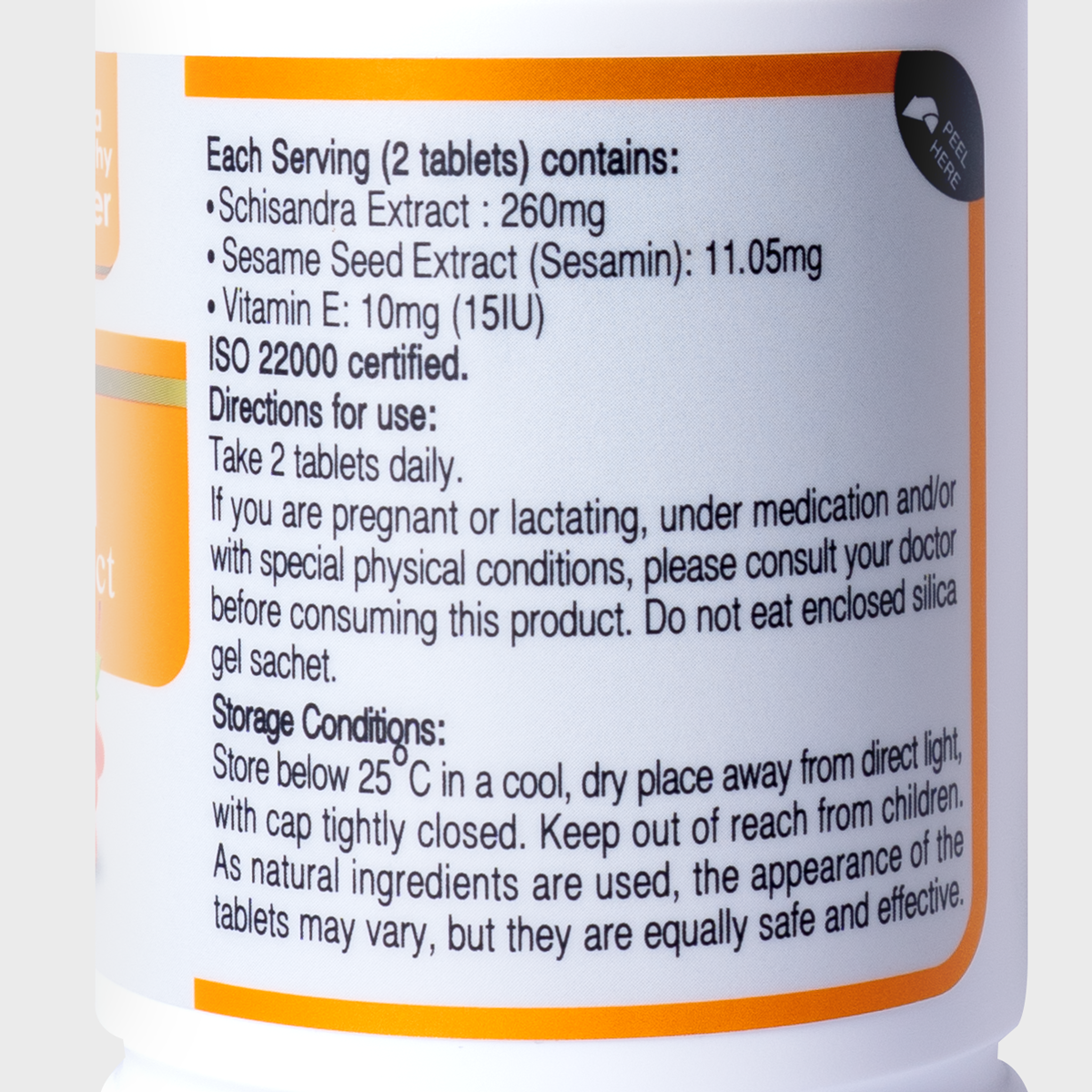 BRAND'S® Sesamin with Schisandra Extract 60 Tablets
