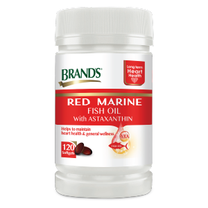 BRAND'S® Red Marine Fish Oil 120 Softgels