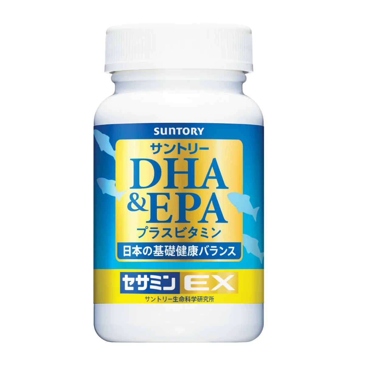 Suntory DHA & EPA + Sesamin EX 120 Softgels (FOC)