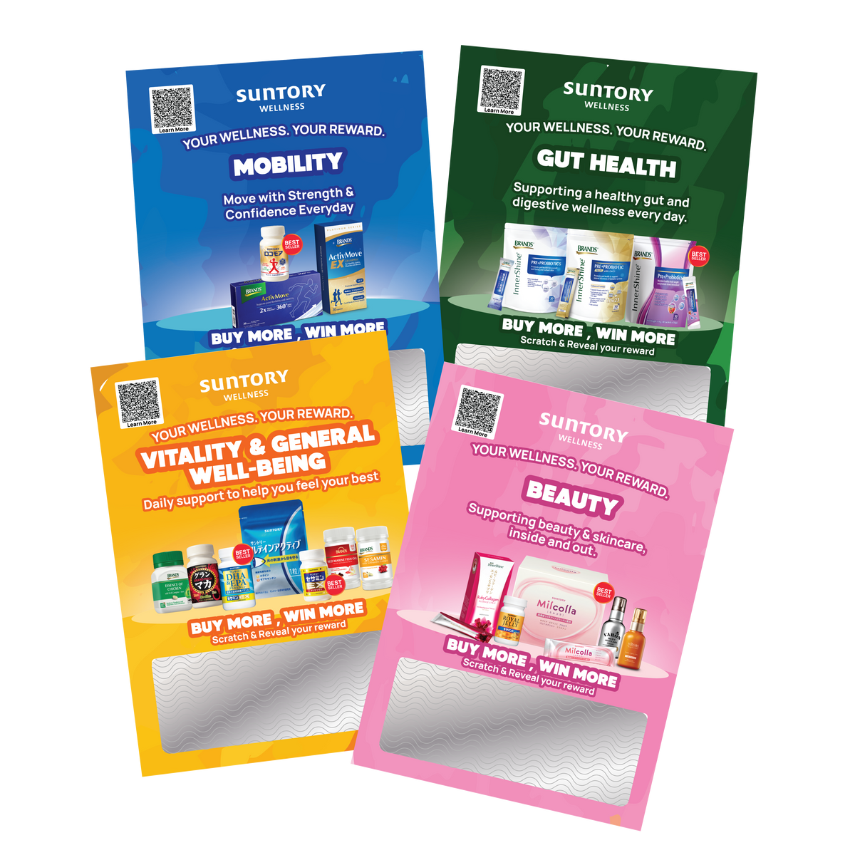 SUNTORY Q4 SCRATCHCARD