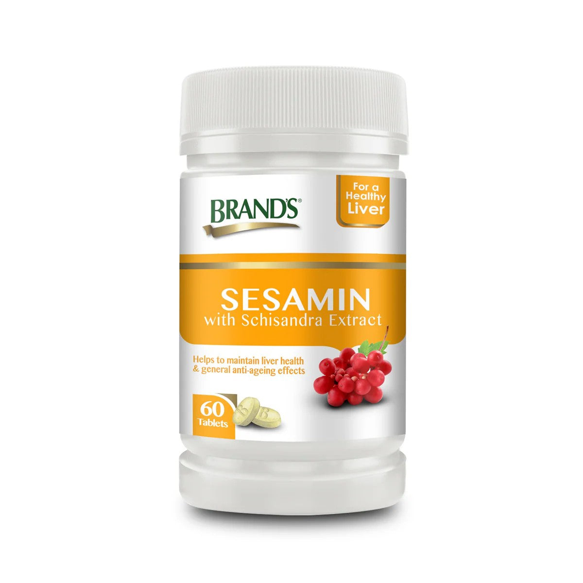 BRAND'S® Sesamin with Schisandra Extract 60 Tablets (FOC)